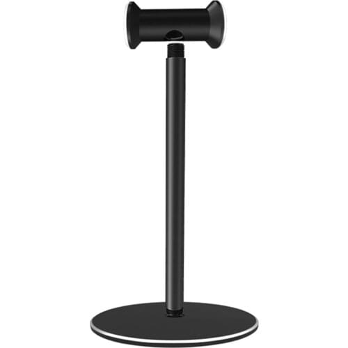 Metal Headphones Holder Aluminum Alloy Stand Detachable Stable Bracket w/ Silicone Pad for Wired Wireless Gaming Headsets