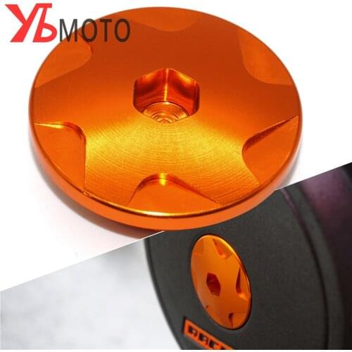 CNC Motorcycle For KTM DUKE 390 2013-2018 RC 390 2014-2018 DUKE 250 2017-2018 Orange Aluminum Engine Cover Camshaft Plug