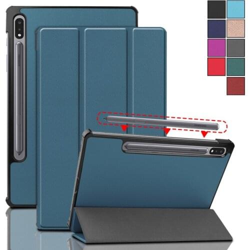 New 2020 Case for samsung galaxy tab S7 T870 T875 Tablet Stand Magnetic cover for samsung galaxy tab S7 11" sm-T870 smart case
