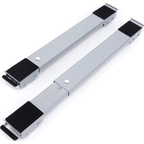 Practical 1Pair Drum Washing Machine Refrigerator Mobile Base Stand Bracket Multi-functional Movable Trolley Fixed Mount Racks