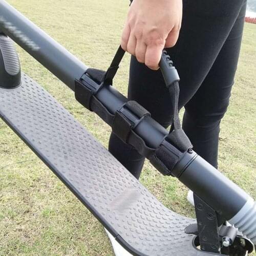 Electric Bike Scooter Hand Carrying Straps Skateboard Portable Handle Band Belt Webbing Hook Fit for Xiaomi M365 Pro / ES1 ES2