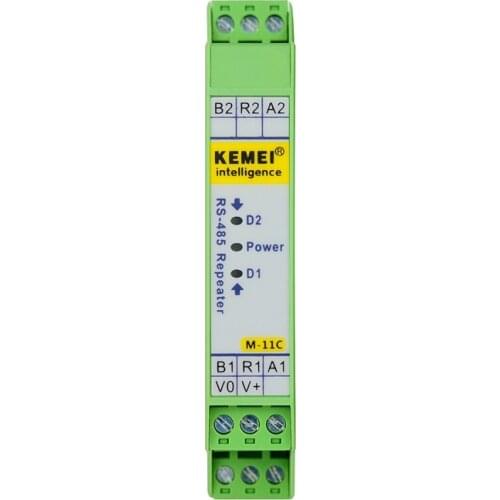 RS485 repeater intelligent isolation module hub isolator industrial grade DIN guide installation M-11C