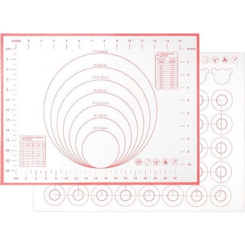 Silicone Baking Mat For Baking Double-sided Dual-use Baking Sheet For Cookies Bread Kitchen Accessories Pastry Tools