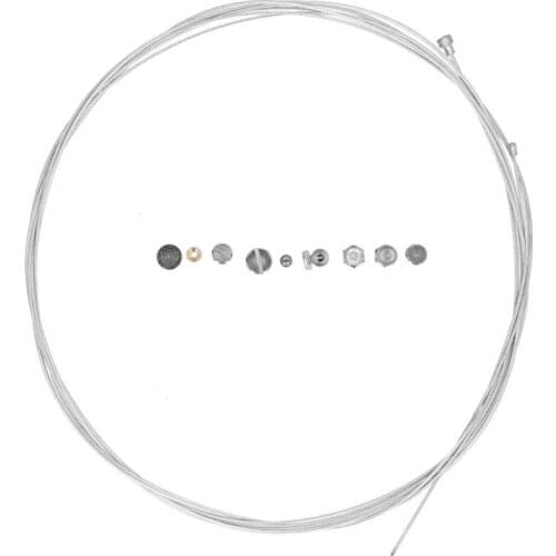 Brake hose automobiles 2 Meters Steel Brake Cable with Repair Nipples Accessories Kit Universal for Motorcycles Brake