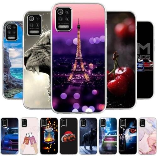 Ultra Thin Case For LG K62 Case Silicone Fundas On LG K52 K 62 K52 6.6 inch Luxuxy Shockproof Soft Painted TPU Cell Phone Covers