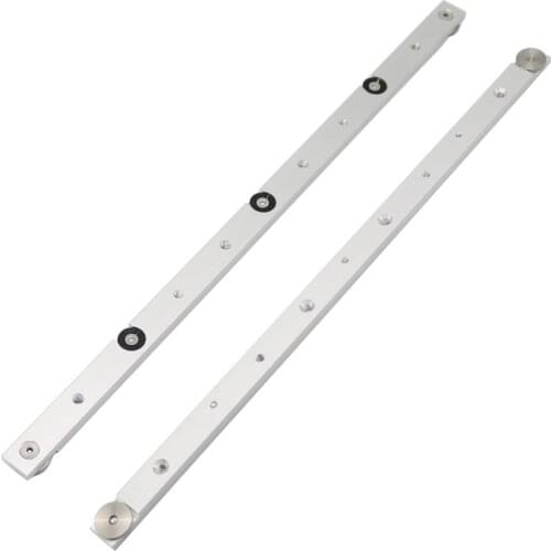1pc New 18 Inch 450mm Aluminium Alloy Miter Bar Slider Table Saw Miter Gauge Rod