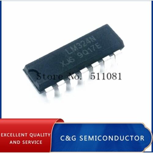 10PCS LM324N DIP14 LM324 DIP DIP-14