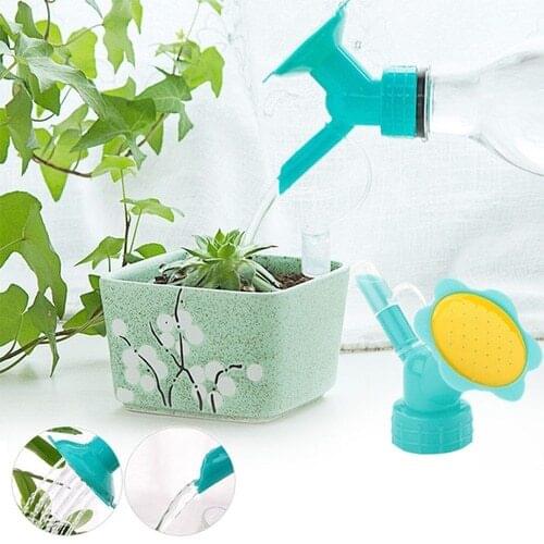 ​2 In 1 Plastic Sprinkler Nozzle For Flower Waterers Bottle Sprinkler Cans For Seeds Shower Head Watering Tool Perfect Garde