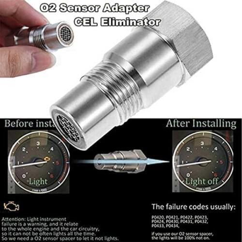 2Pcs Oxygen Sensor Adapter Welding Plug Engine Auxiliary with Filter Auto Parts M18x1.5 Woodworking Tool Parts Gereedschap