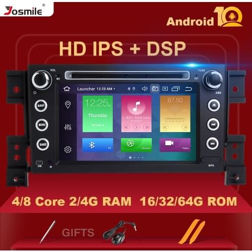 IPS Android 10 Car radio For Suzuki Grand Vitara 2005 2006 2007 2008 2009 2010 2011 2012 2013 Multimedia GPS Stereo Head Unit