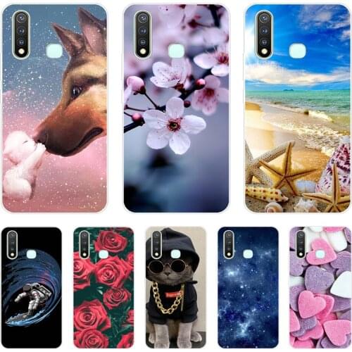 Case for Vivo Y19 Case Silicon 6.53" Phone Back Cover Phone Cases for VIVO Y19 1915 U3 VIVOY19 Y 19 Funds Etui Bumper Coque