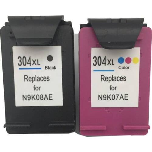 Vilaxh 304XL Ink Cartridge HP304 For HP 304 Deskjet 2620 2630 2632 3720 3730 3755 Envy 5010 5020 5030 Printer