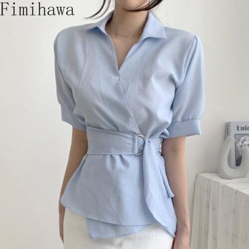 FIMIHAWA Blouses With Sleeves