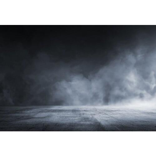 Laeacco Abstract Hazy Smoke Floor Portrait Scene Party Photography Background Customized Photographic Backdrop For Photo Studio