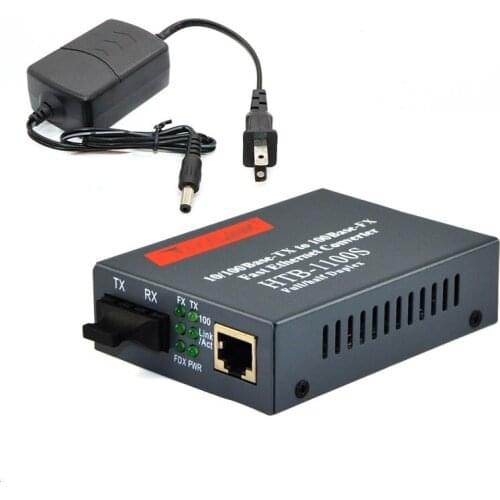 HTB-1100S Fiber Optic Media Converter 100Mbps