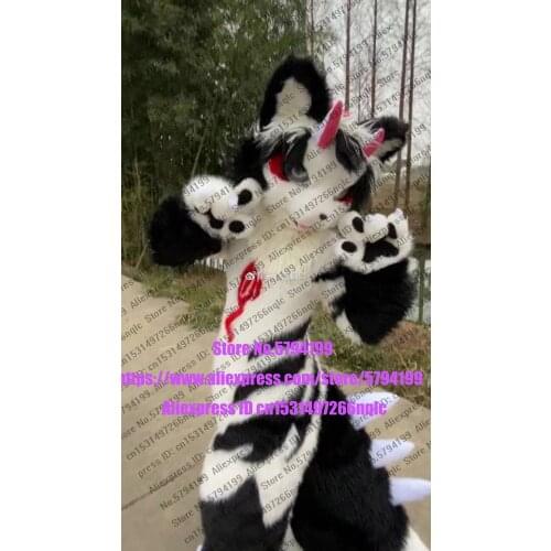 Customized Available REAL PHOTO dx0040 head CAT full sets husky dog Suit fursuit Costume fox Party Carnival Gift