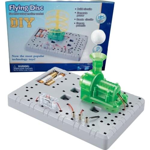 Collecting new student science and technology small production DIY materials puzzle teaching toys small invention crawling robot