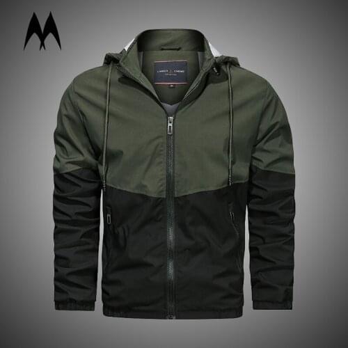 Мужские куртки с капюшоном Manluodanni China At AliExpress