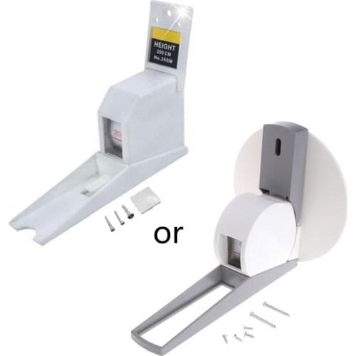 ANENG 220cm Stadiometer Wall Mounted Height Meter Growth Ruler with Wall Plate