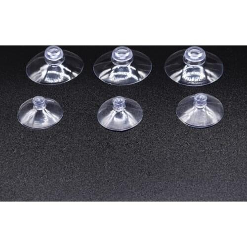 20pcs/10pcs Clear 40/30mm Sucker Suction Cups Transparent plasitc Mushroom Head Suckers Cup