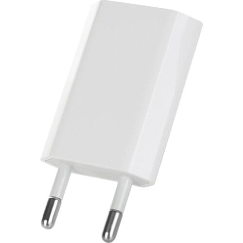 EU Plug 1A USB Charger AC Travel Wall Charging Charger Power Adapter For Apple iPhone 4 4S 5 5S SE 5C 6 6s 7 8 Plus X XR 300PCS