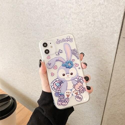 DISNEY 2021 Rabbit Silicone Protective Cover, Suitable for IPhone 11 Pro Max IPhone X Official Liquid Silicon 360 Full Face Mask