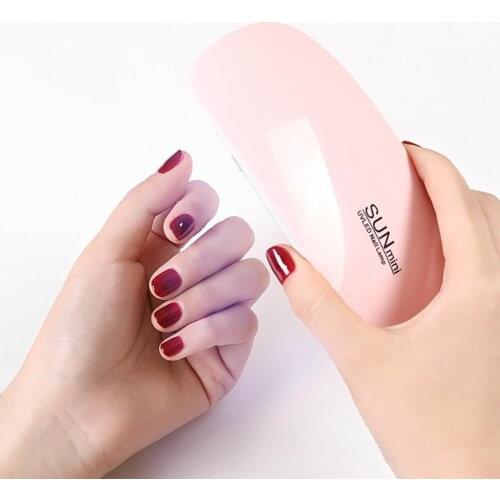 Nail Dryer Eco-friendly Dual Lamp Beads ABS Nail Polish Dryer Gel Machine for Girl