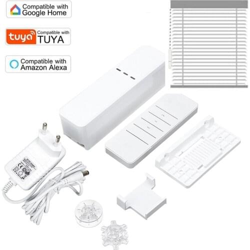 Tuya Smart WiFi Electric Curtain Chain Roller Blind Shade Shutter Drive Motor Smart Life Control Works With Google Assistant
