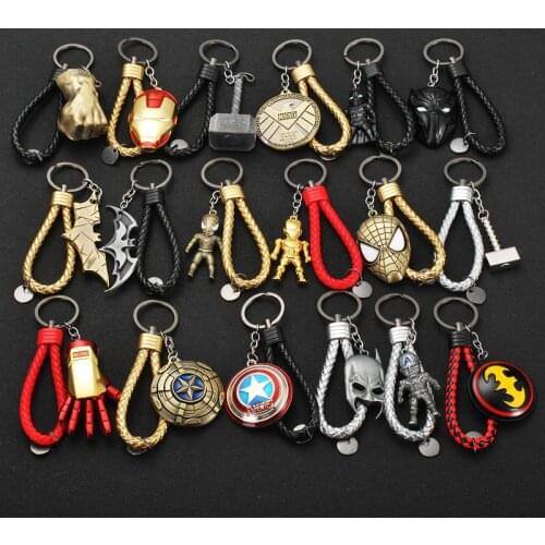 WANGAIYAO American movie peripheral characters metal keychain personality sports car pendant