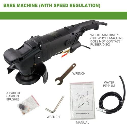 1200w Polisher Machine Stone Concrete Marble Granite Grinding Polishing Machine Polisher Water Mill Angle Grinder Power Tools