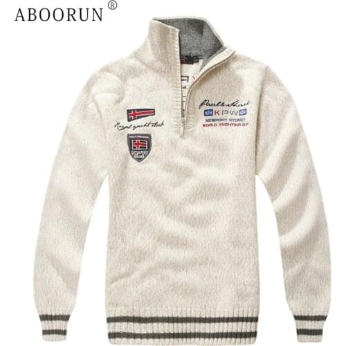 ABOORUN Men's Pullovers
