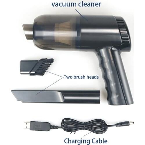 Car Vacuum Cleaner Wireless Charging Powerful Mini High-power 9000Pa Suction Handheld Used in Homes Sofa