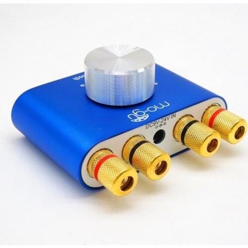 TIANCOOLKEI MG-F900 Mini Bluetooth TPA3116 Digital Amplifier HiFi Stereo Power AMP 50W*2 With Power Adapter FREE SHIPPING