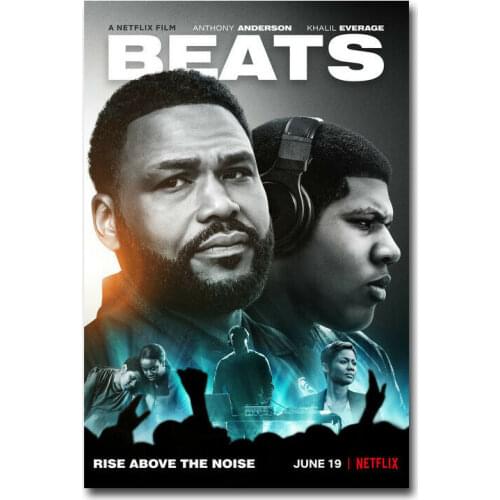 D0215 Beats Hot Movie Anthony Anderson Khalil Everage Silk Fabric Poster Art Decor Indoor Painting Gift