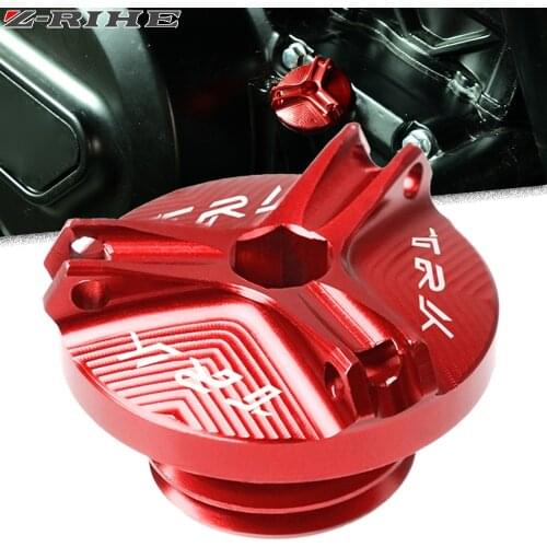 For Benelli TRK 502 Motorcycle accessories CNC Aluminum Engine Magnetic Oil Drain Plug cover For Benelli TRK502 TRK 502 TRK502X