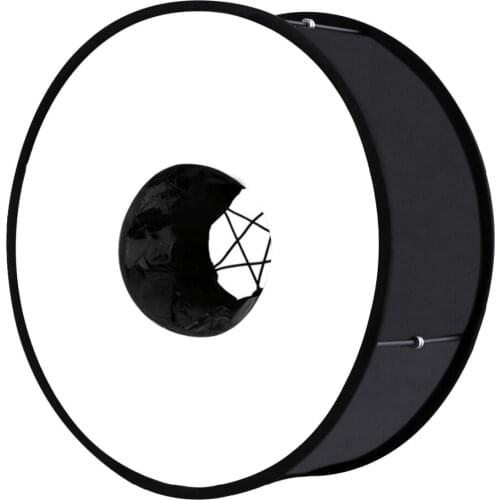 Ring Softbox Speedlight 45cm Round Style Flash Light Shoot Soft box Foldable Soft Flash Light Diffuser Cameras