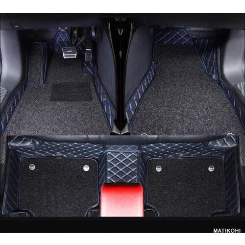 MATIKOHI Custom car floor mats for Geely all model Emgrand EC7 GS GL GT EC8 GC9 X7 FE1 GX7 SC6 SX7 GX2 foot mat accessories