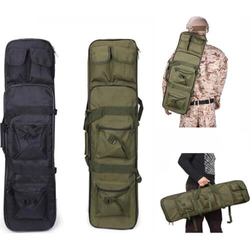 Two Usages Nylon Hunting Rifle Gun Case Airsoft Gun Bag Military Shooting Sniper Gun Carry Tactical Backpack 81cm / 94cm / 118cm