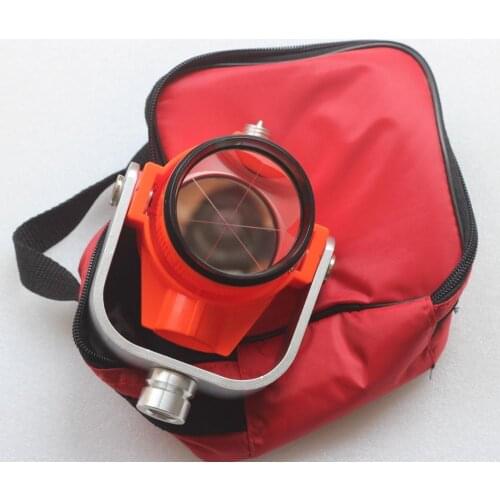 NEW Red mini Single Prism w/Bag for TOPCON/SOKKIA/NIKON total stations Surveying