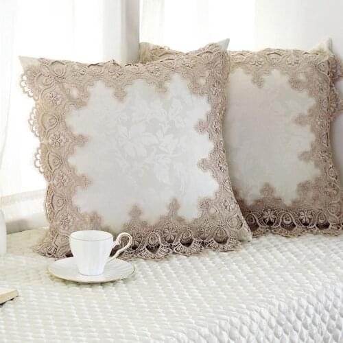 New embroidered cushion cover car-covers luxury christmas decorations for home wedding bedding pillowcase christmas pillow cover