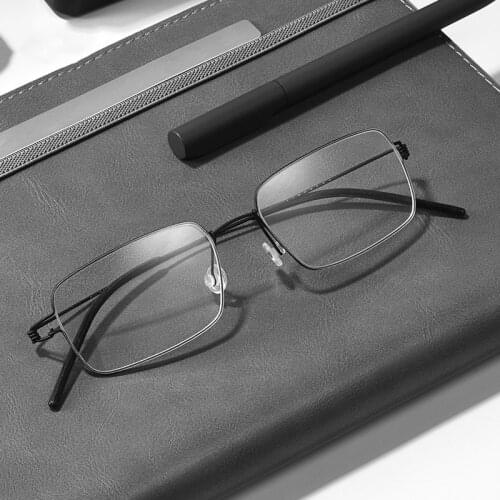 Reading Glasses Men Women TR90 Glasses Presbyopia Rectangular Eyeglasses Light Presbyopic Retro Glasses +1.0~+4.0