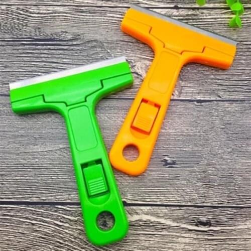 Portable Handheld Scraper Squeegee Putty knife for Glass Floor Tiles Wall cleaning tool
