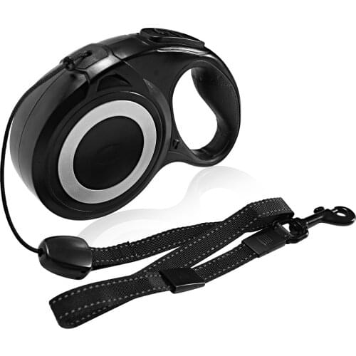 8M Retractable Automatic Dog Leash Lead Roulette Flexible Nylon Traction Rope Belt Leash for Small Medium Dogs Walking Running