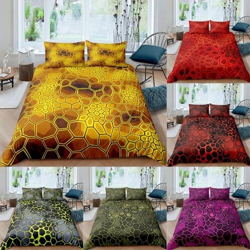 Home Living Luxury 3D Camo Bedding Set Comfortable Duvet Cover Set Pillowcase Kids Bedding Set Queen and King EU/US/AU/UK Size