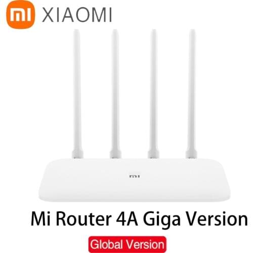 Xiaomi 4A Router Gigabit edition 2.4GHz +5GHz WiFi DDR3 High Gain 4 Antenna APP Control Mi router 4A WiFi Repeat Xiaomi Router