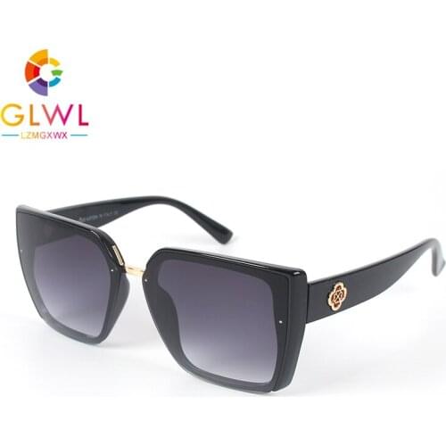 Square Womens Sunglasses Retro Sun Glasses Vintage Ladies Sunglass Colored Shade Luxury Oversize Female Eyewear Wholesale Bulk