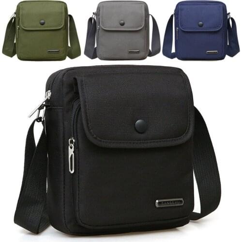 2021 New Mens Crossbody Bag Tide Bag Korean Students Shoulder Bag Fashion Diagonal Backpack Messenger Bags Canvas Mans Bags