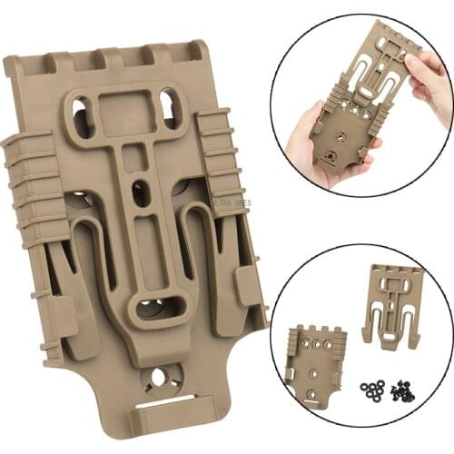 Tactical Quick Pull Holster Adapter Base Hunting Shooting Military Cs Quick Plug Unplug for Gun Pistol Holster of GB-34/35/55