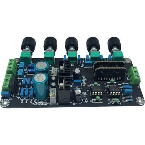 Preamp Tone Board UPC4570C OP AMP Stereo Preamplifier Volume Tone Control Super L4MD