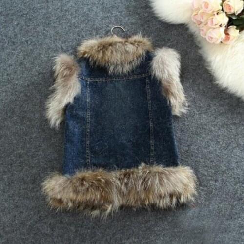 Women Real Fur Vest Fall Winter Large Fox Fur Collar Female Outerwear Short V-Neck Sleeveless Fur Waistcoat Free Shipping